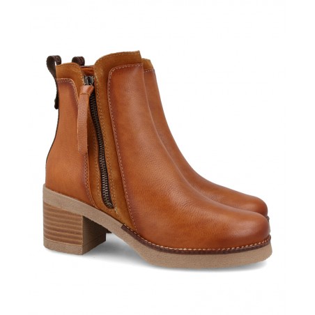 Desireé Mulan-10 leather casual ankle boots