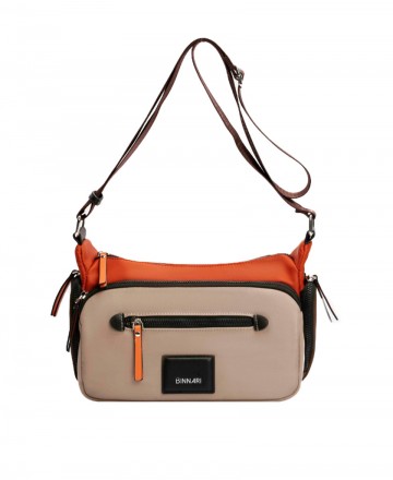 Shoulder bag with front pocket Binnari Estepona