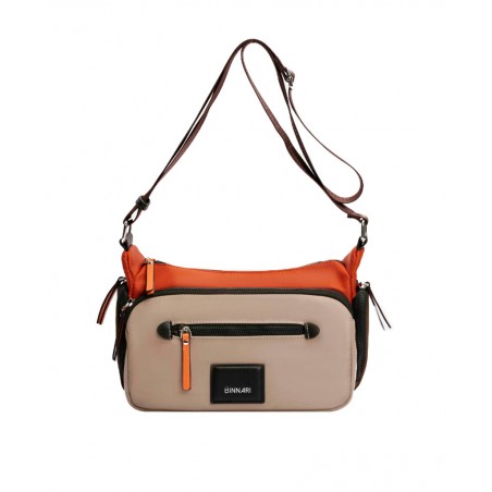 Shoulder bag with front pocket Binnari Estepona