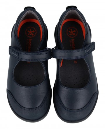 Zapatos colegiales con cierre de velcro Biomecanics 181121