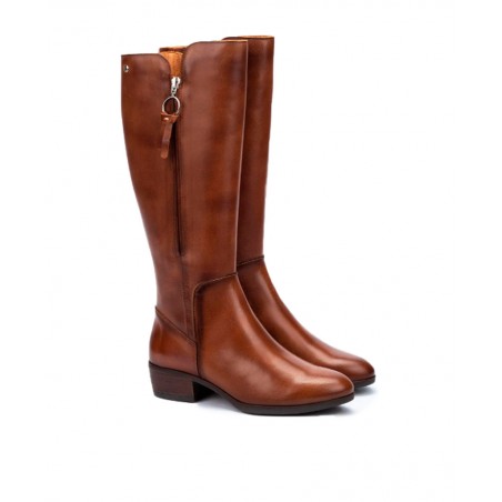 Pikolinos Daroca W1U-9653 leather boots with side zip