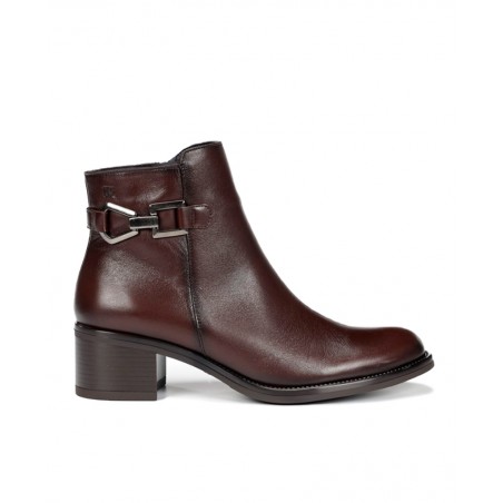 Leather ankle boots with link Dorking D9347