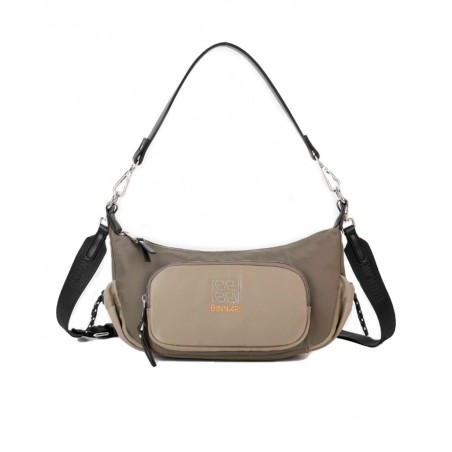 Bolso de hombro con doble asa Binnari Linares 20333