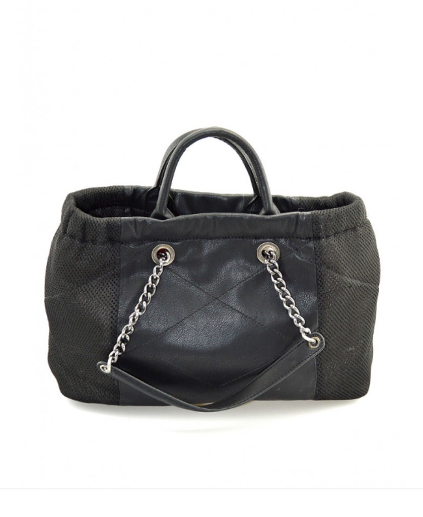 Bolso de mano en color negro DMR Touch Iseo