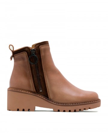 Porronet Leona track sole ankle boots