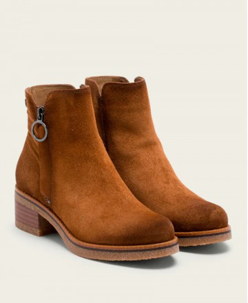 Porronet Gleda leather country ankle boots