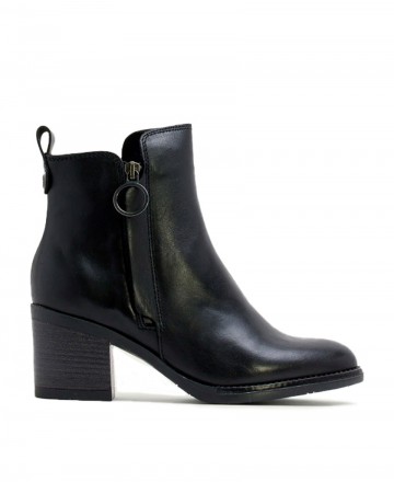 Porronet Jalea mid-heeled leather ankle boot