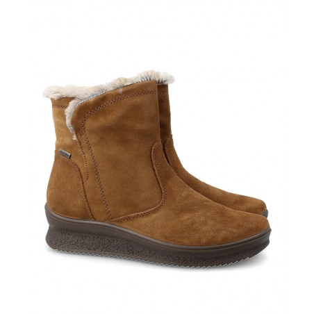 Wedge ankle boots with fur lining Imac 656529