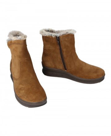 Wedge ankle boots with fur lining Imac 656529