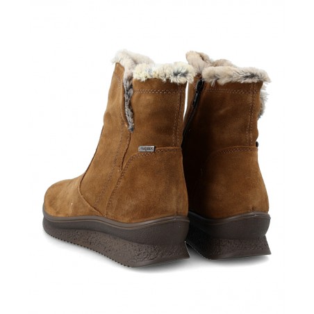 Wedge ankle boots with fur lining Imac 656529