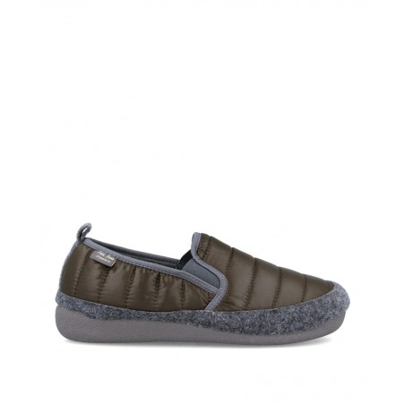 Toni Pons Ned-Tk closed slippers in green and grey