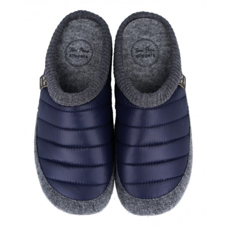 Toni Pons Nix-Tk quilted fabric house slippers