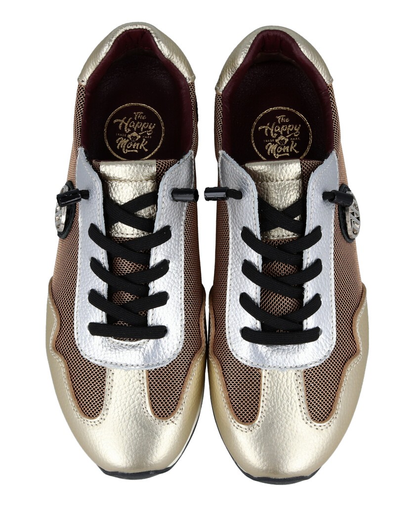 Zapatillas metalizadas Happy Monk Vanity 018