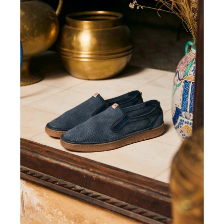 Blue casual moccasin Fluchos F1946