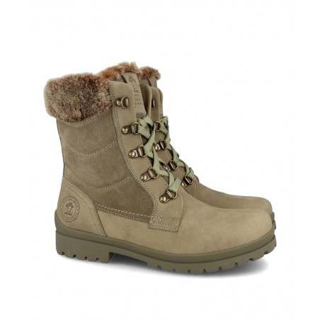 Botas militares con forro de pelo Panama Jack Tuscani B35