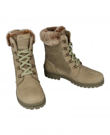 Botas militares con forro de pelo Panama Jack Tuscani B35