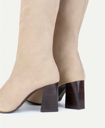 Miss Elastic Emira tall elasticated boots