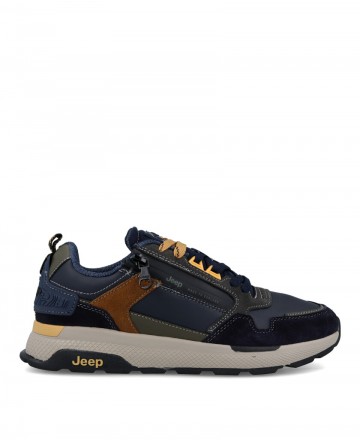 Zapatillas con cremallera lateral Jeep Ontario Zip