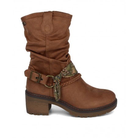 Botas de mujer con cremallera lateral Mustang Doris