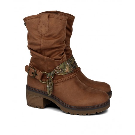 Botas de mujer con cremallera lateral Mustang Doris