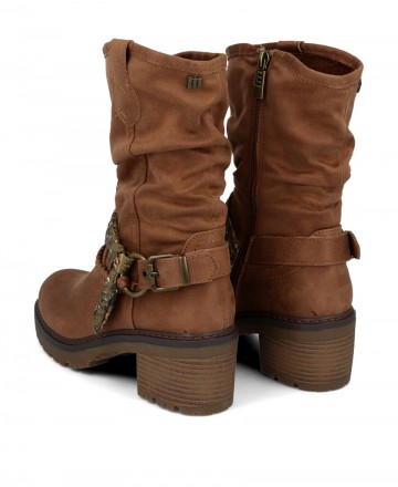 Botas de mujer con cremallera lateral Mustang Doris