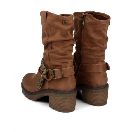 Botas de mujer con cremallera lateral Mustang Doris