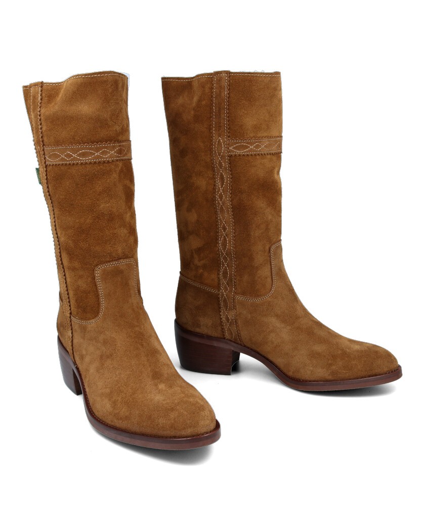 Botas marrones de caña media Dakota Boots DKT 476