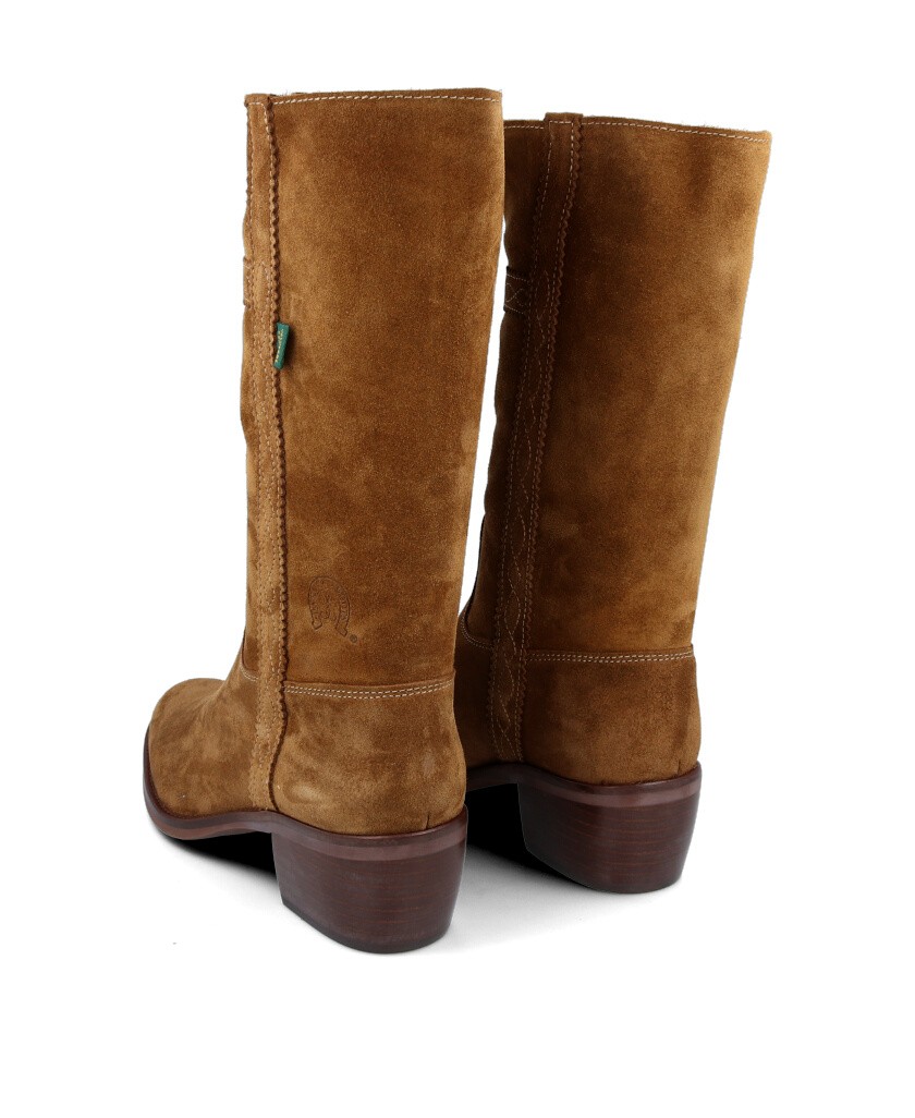 Botas marrones de caña media Dakota Boots DKT 476