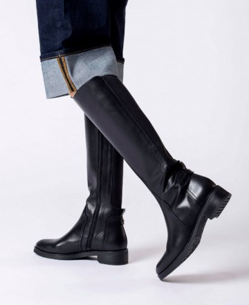 Wonders Corina flat high boots