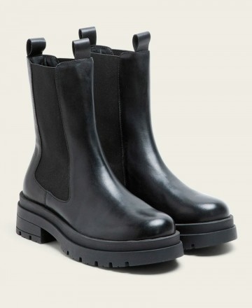 Black track boots Porronet Naín 4681