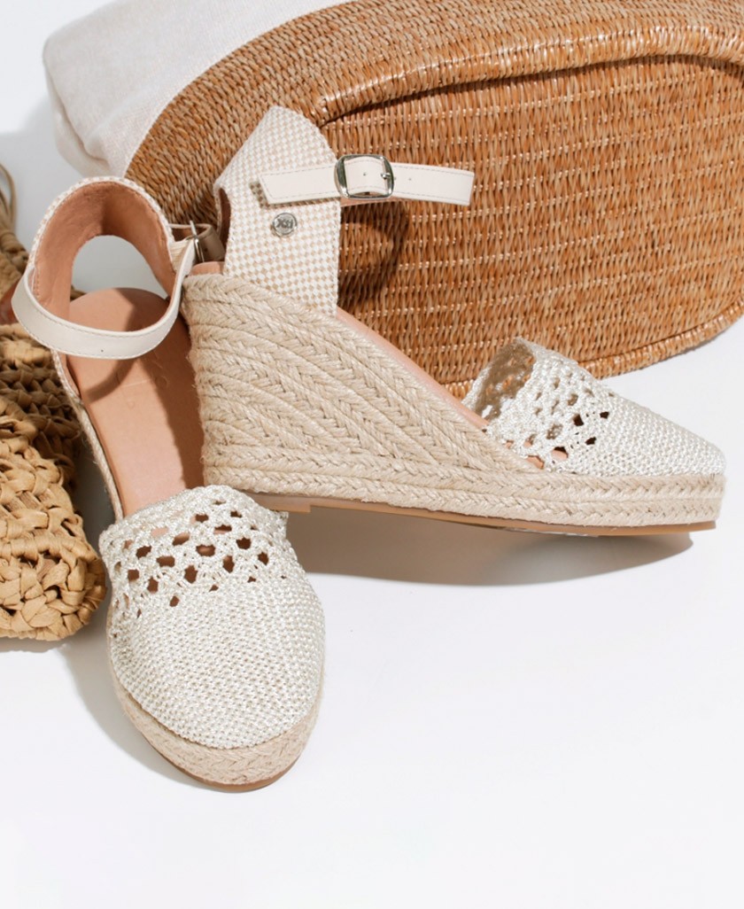 XTI 140959 Jute wedge high espadrilles