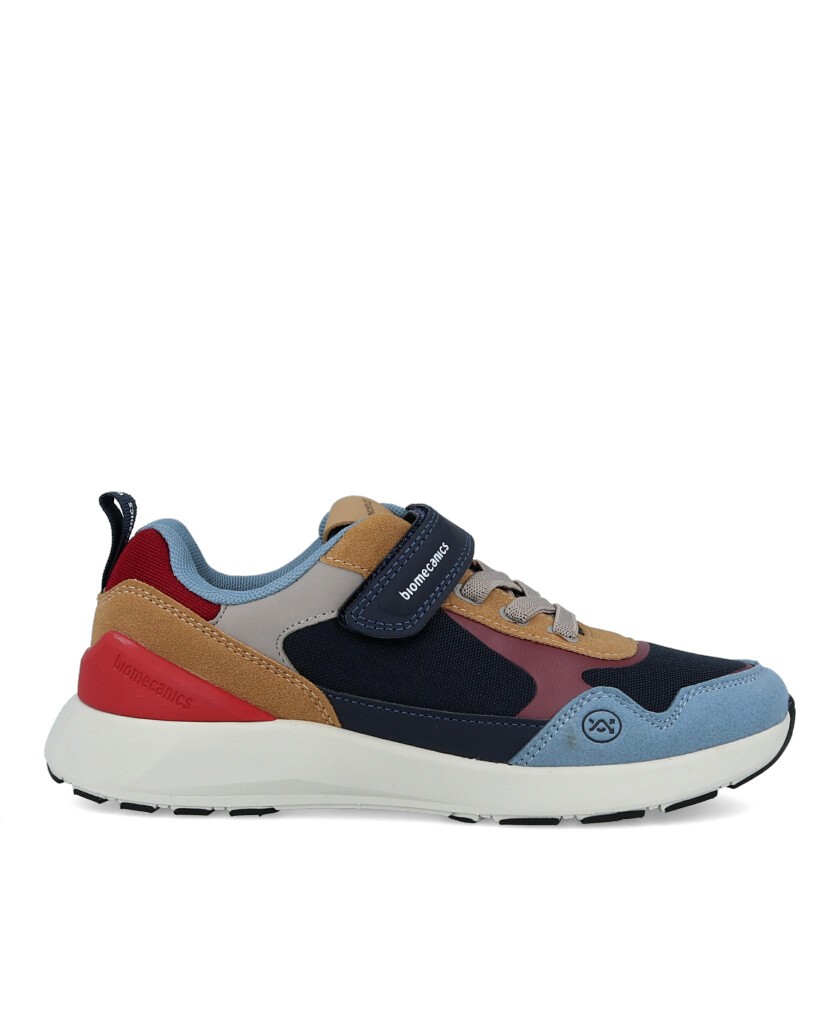 Zapatillas casual infantiles con velcro Biomecanics 241272