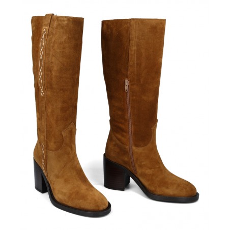 Alpe Selena mid-heeled cowboy boots