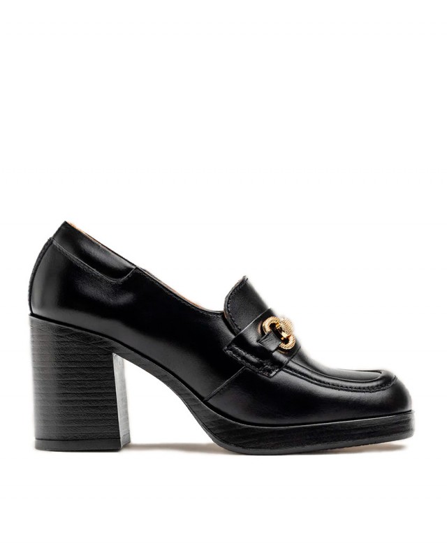 YOKONO KOLIN-011 Buckled Loafer Shoes