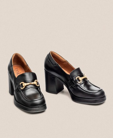 YOKONO KOLIN-011 Buckled Loafer Shoes