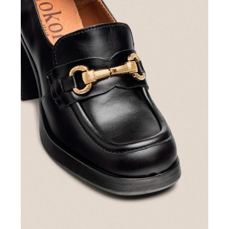 YOKONO KOLIN-011 Buckled Loafer Shoes