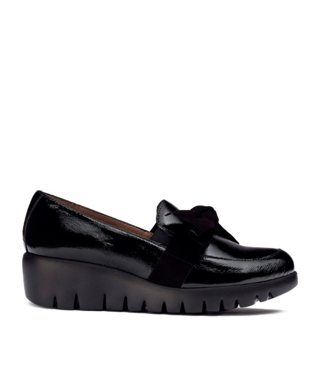 Wonders Romeo knot detail loafers