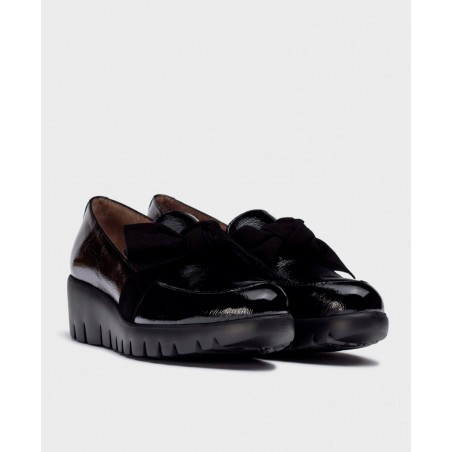 Wonders Romeo knot detail loafers