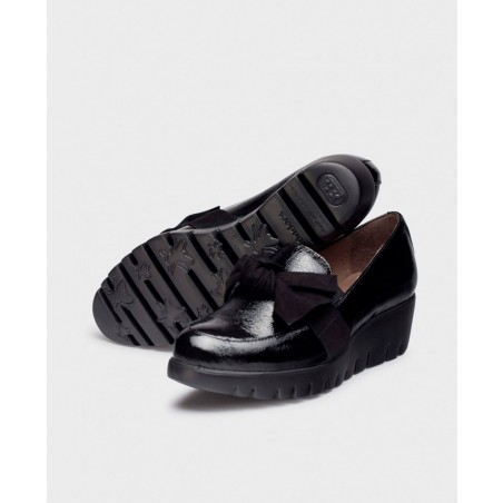 Wonders Romeo knot detail loafers