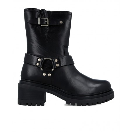 Botas moteras de piel Catchalot B-3303