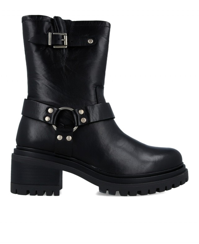 Botas moteras de piel Catchalot B-3303