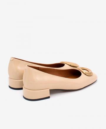 Angel Alarcon Yalo round toe ballerinas