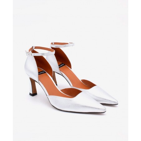 Angel Alarcon Halle Ankle Buckle Heel Shoe