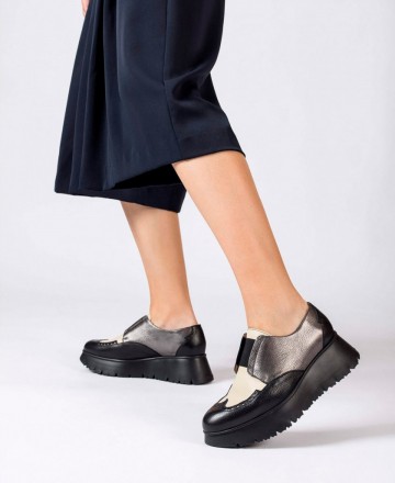 Wonders Salva Platform Loafers