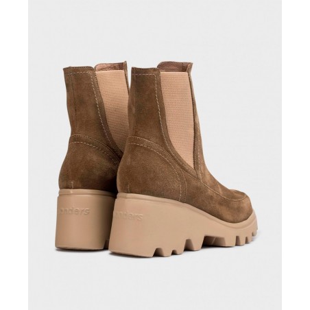 Wonders Munich stretch platform ankle boots