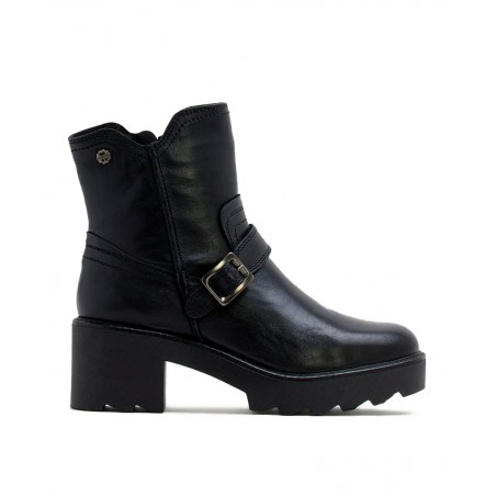 Leather biker boots Porronet Malia 4672