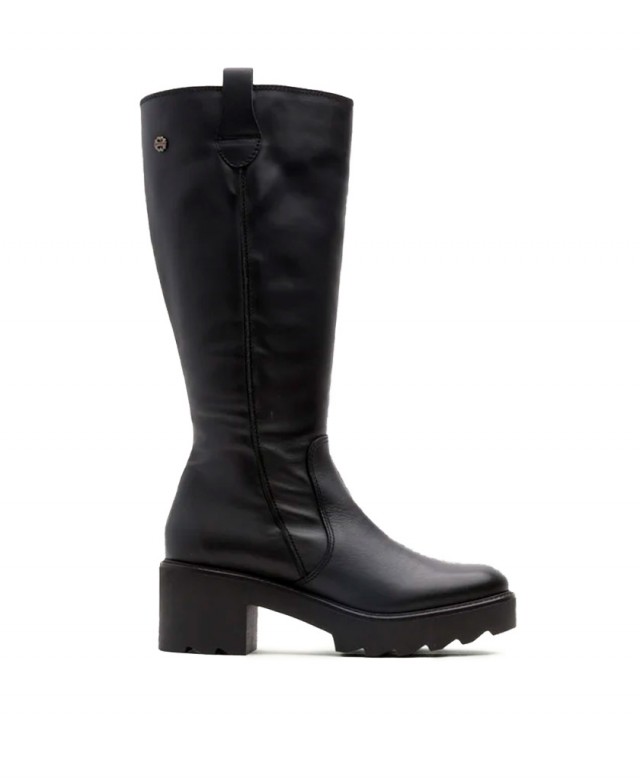 Porronet Mayra 4674 Side Zip Heeled Boots