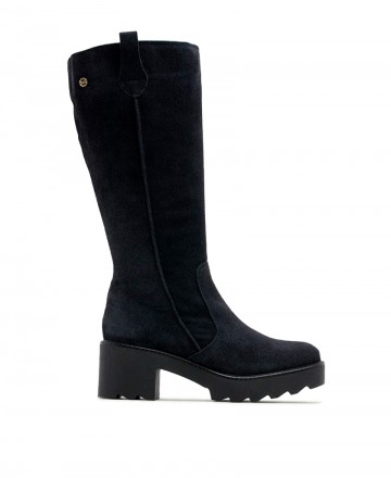 Botas de piel de serraje Porronet Meghan 4675