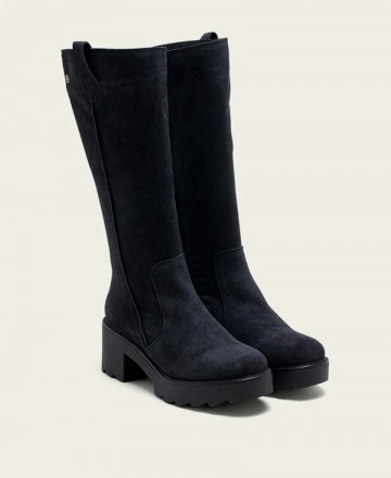 Botas de piel de serraje Porronet Meghan 4675