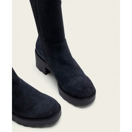 Botas de piel de serraje Porronet Meghan 4675